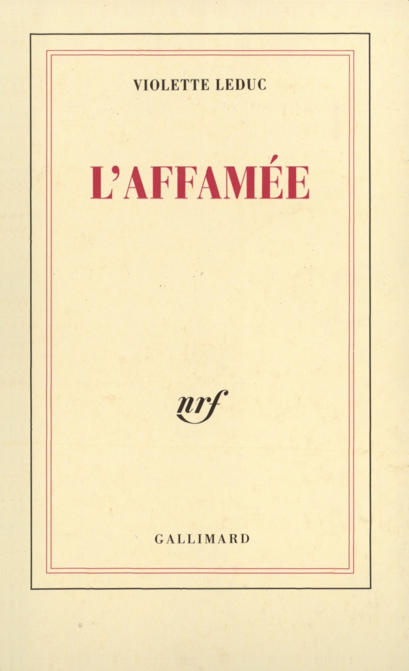 L'affamée