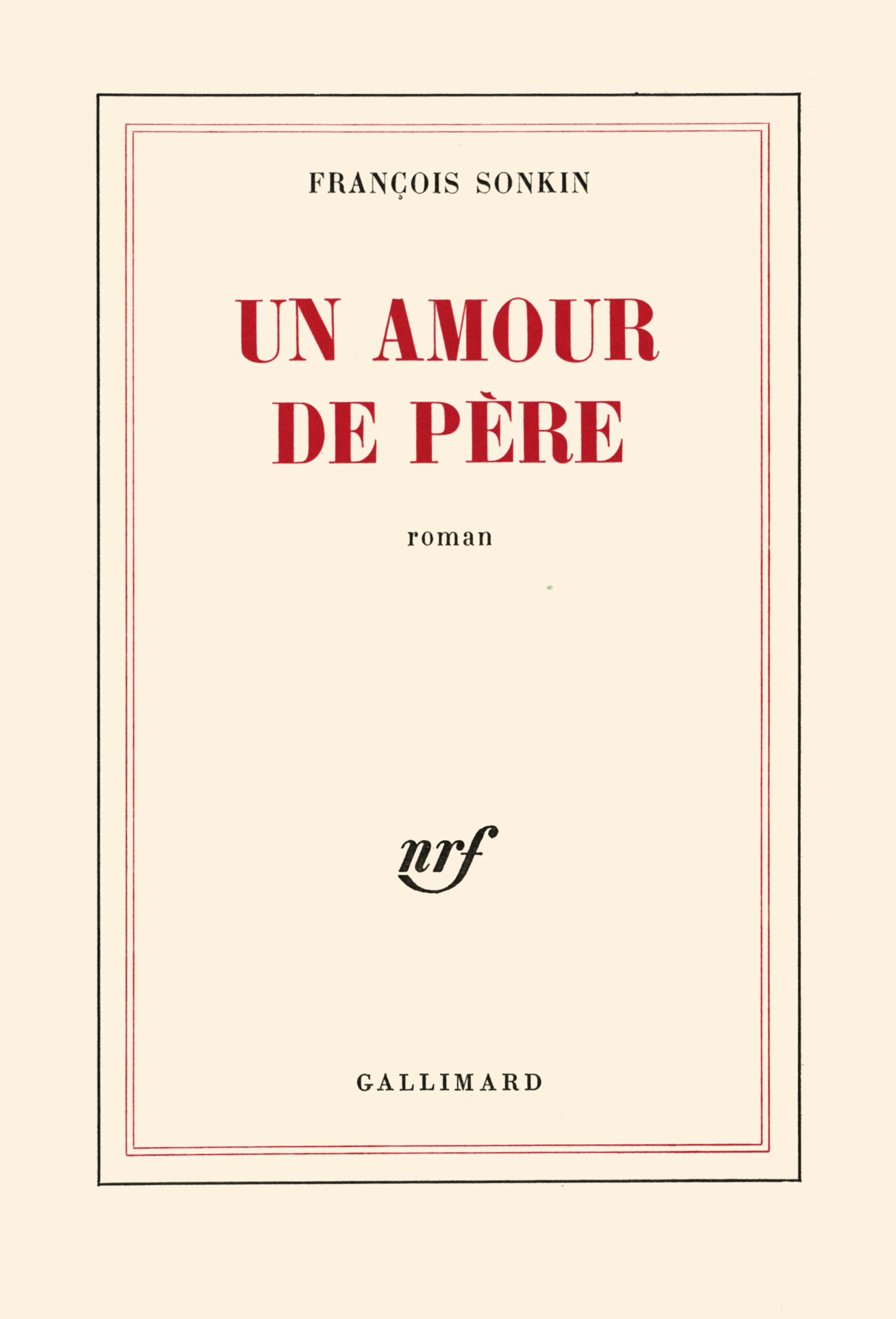Un amour de père