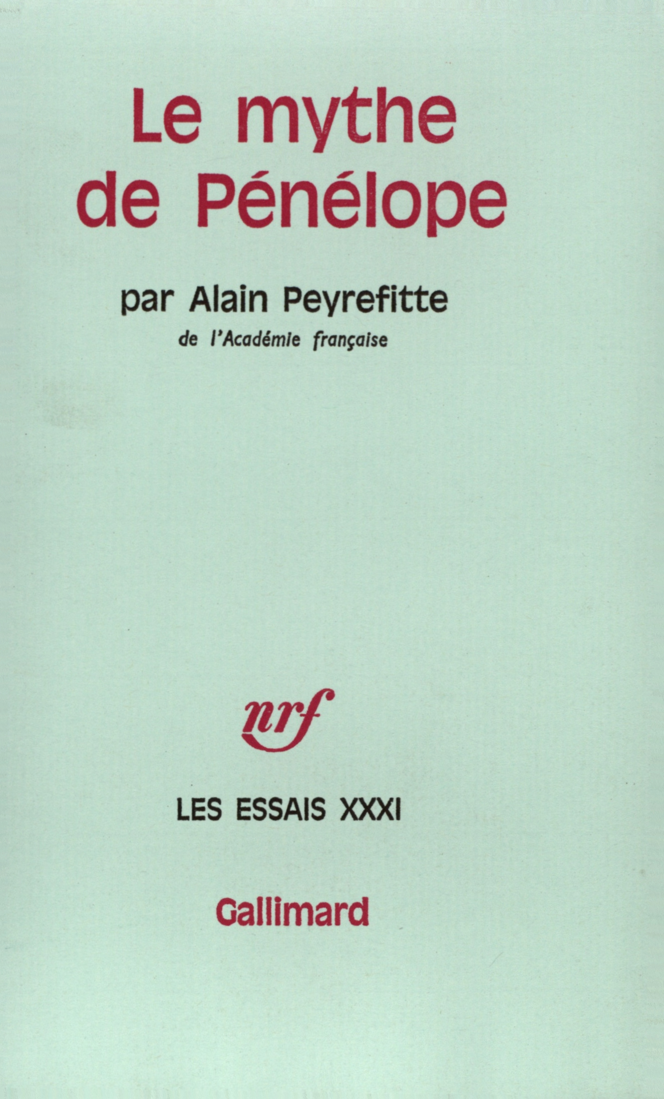 Le Mythe de Pénélope
