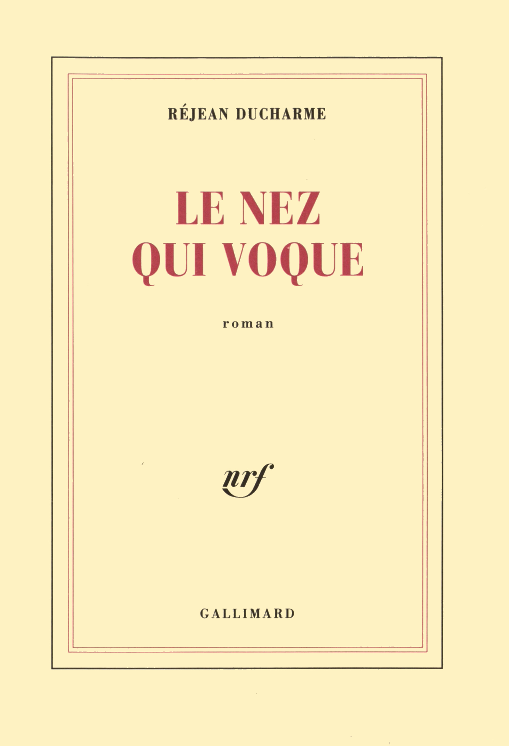 Le Nez qui voque