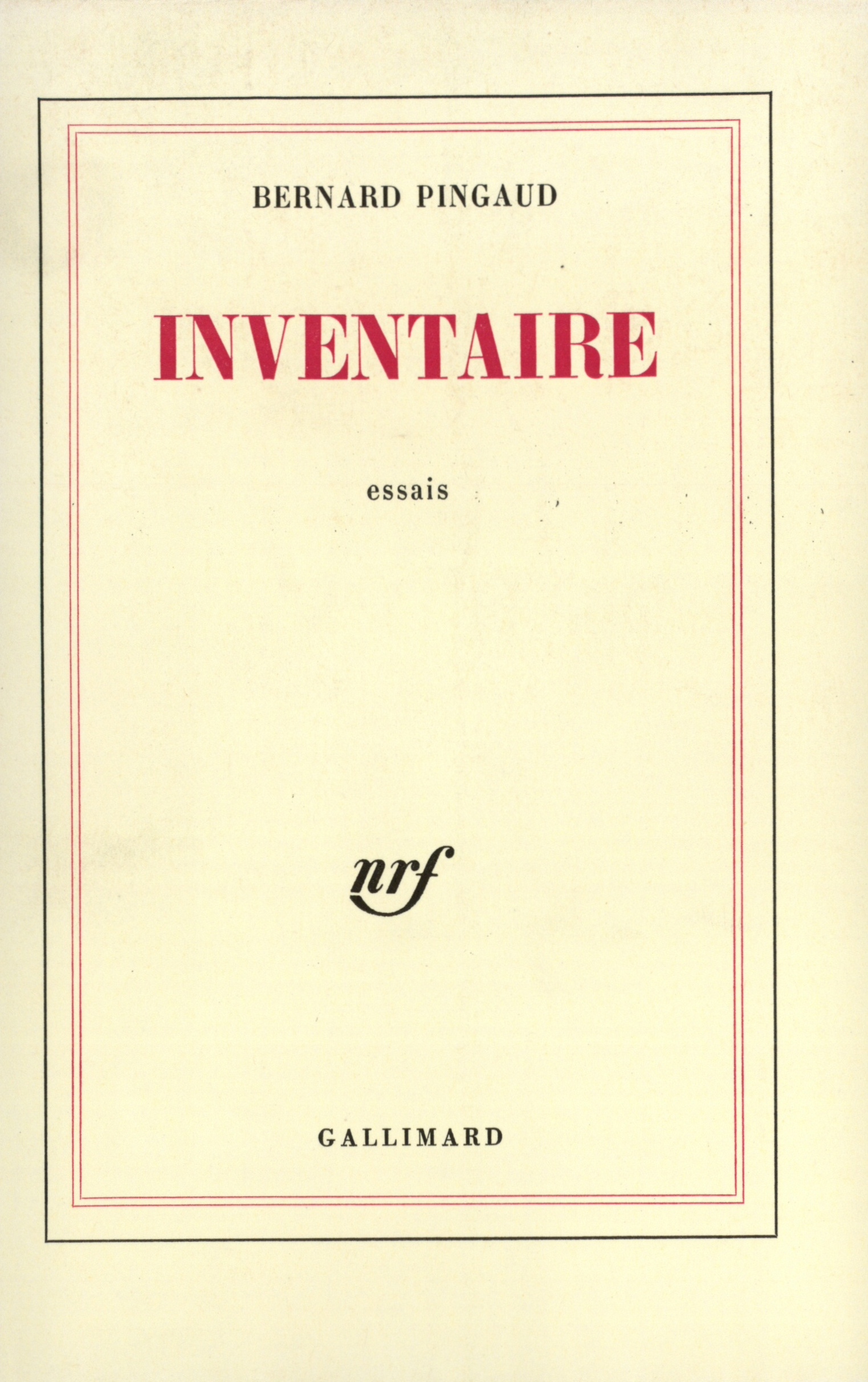 Inventaire