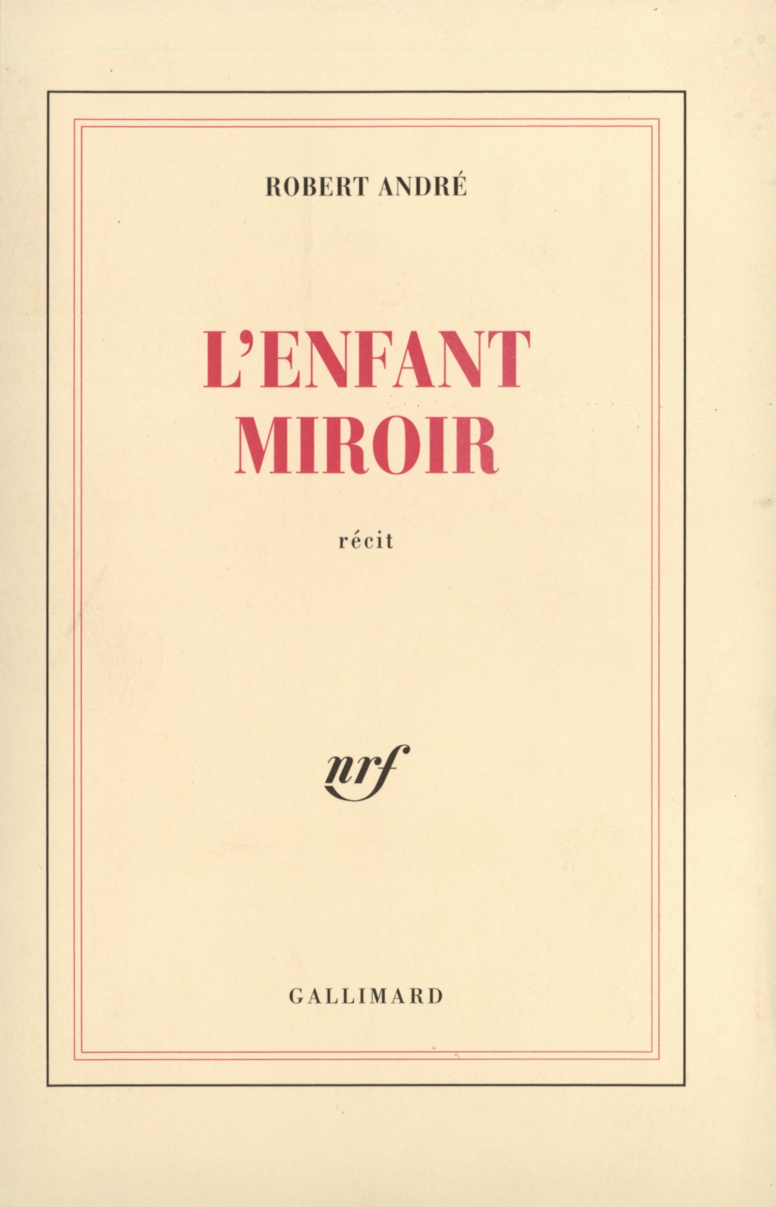 L'enfant miroir
