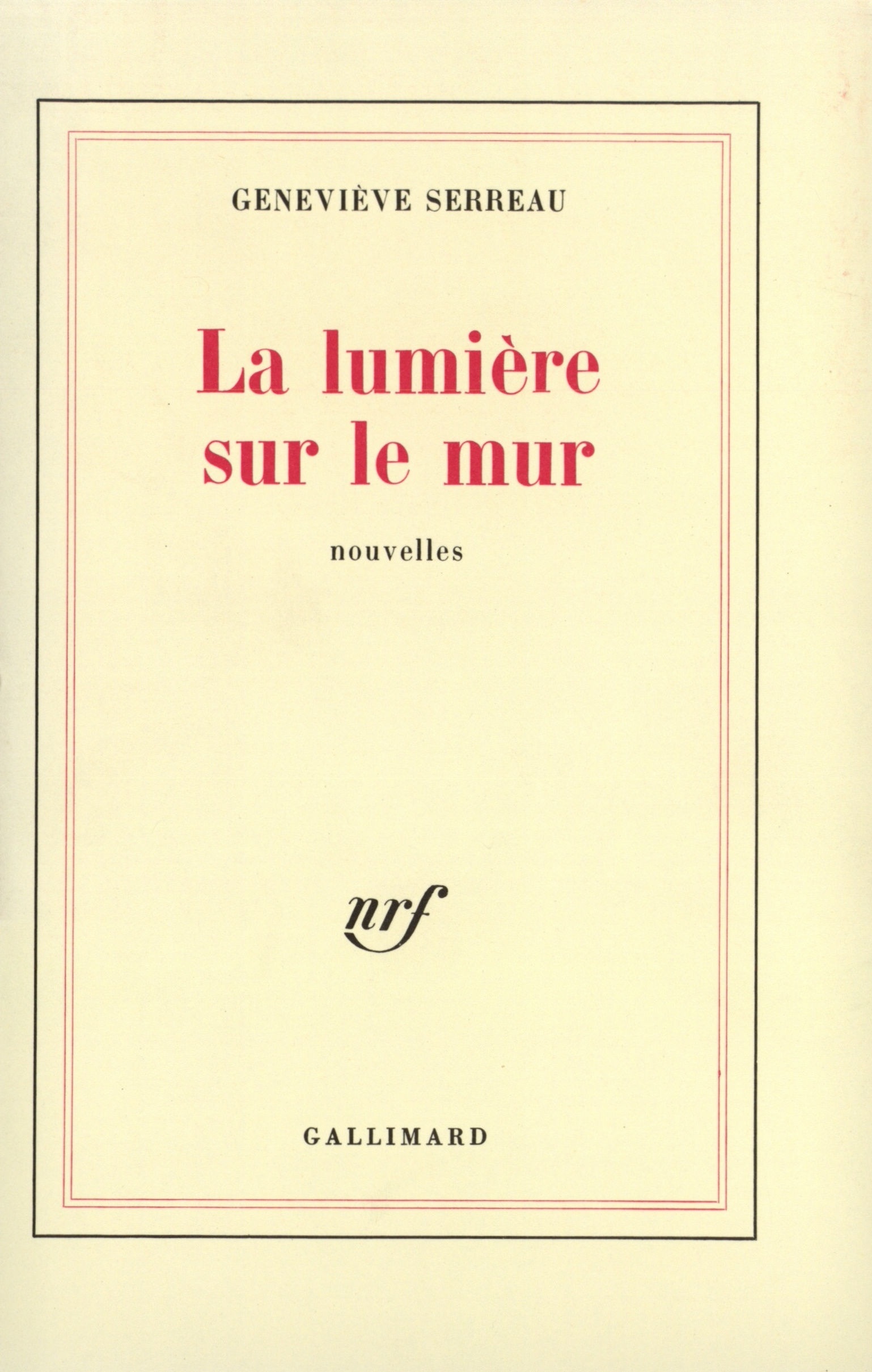 La Lumière sur le mur