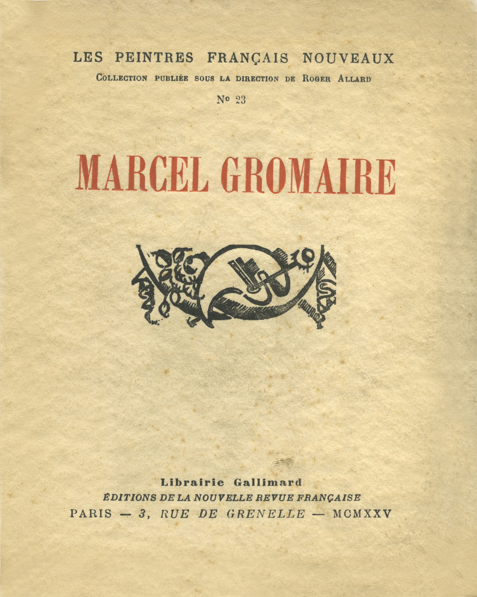 MARCEL GROMAIRE