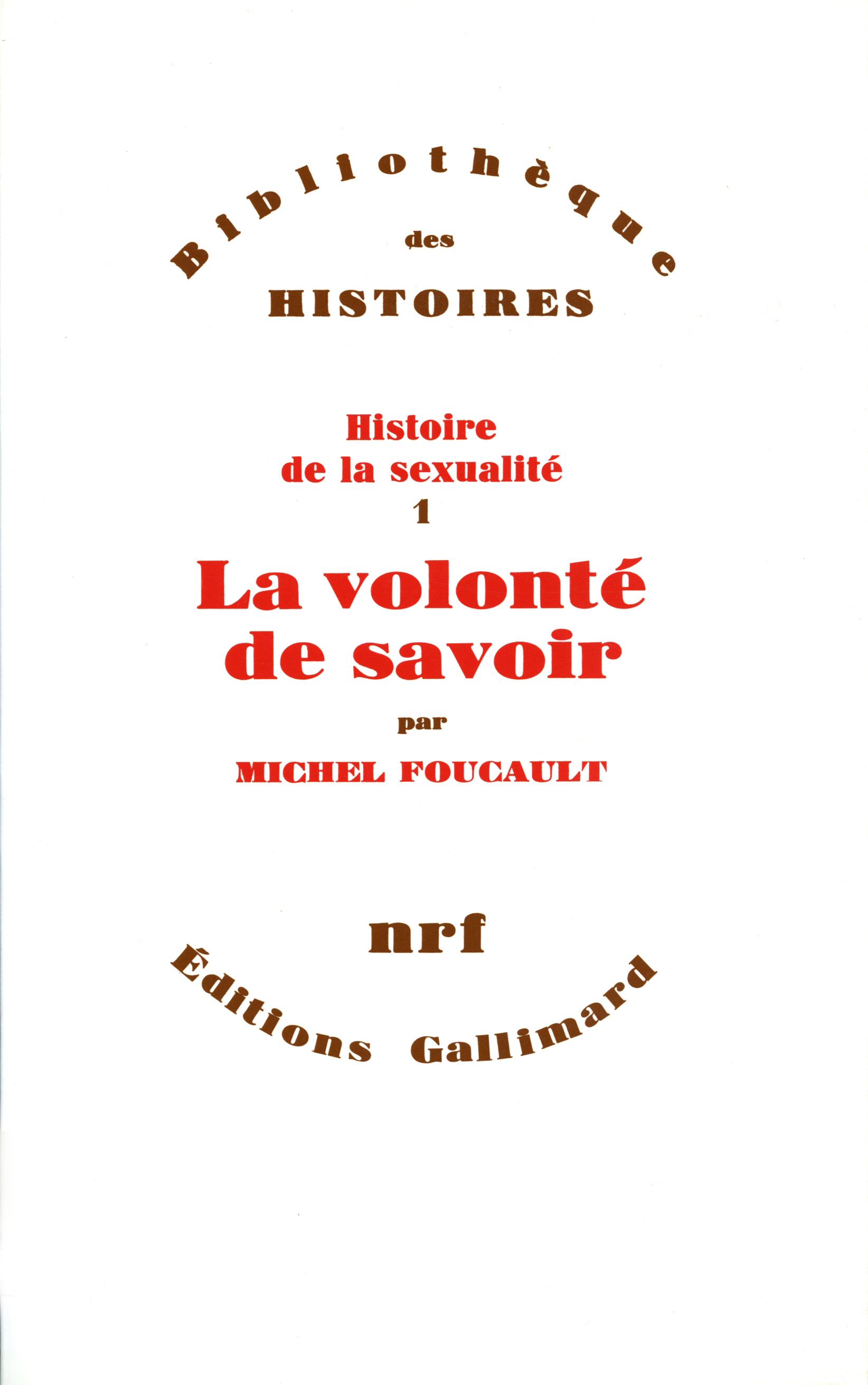 La volonté de savoir