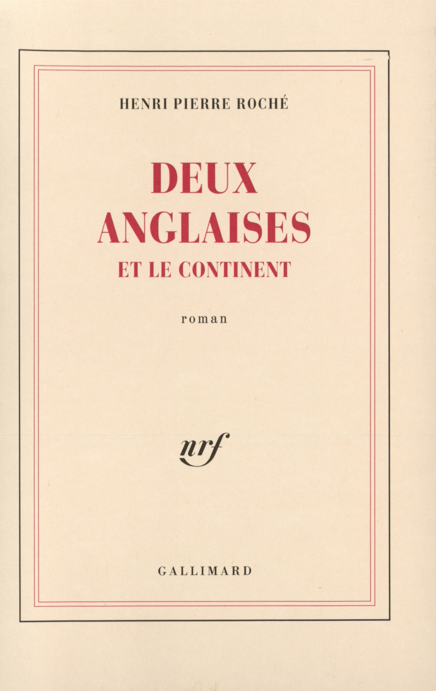 Deux Anglaises et le Continent