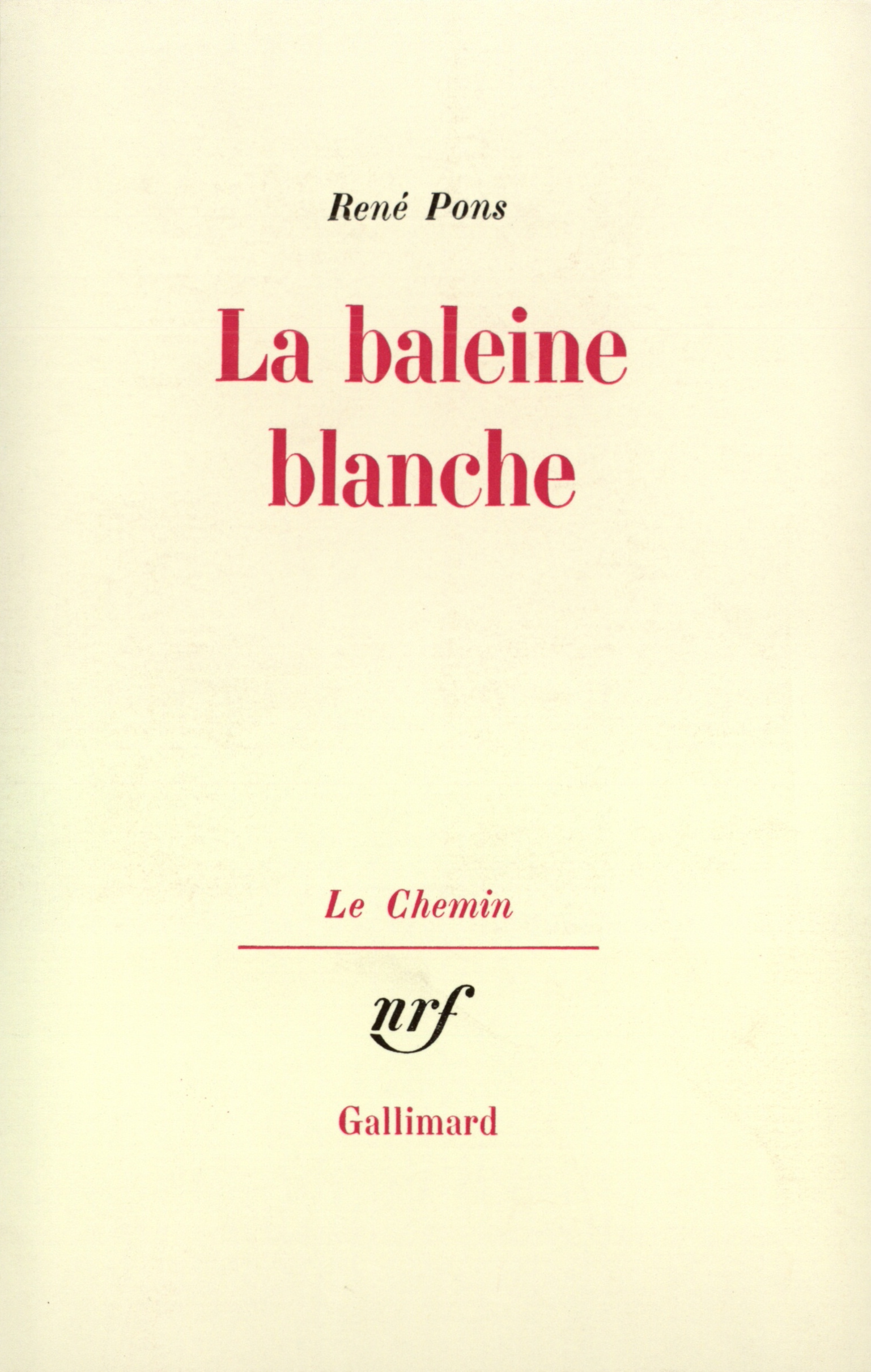 La Baleine blanche