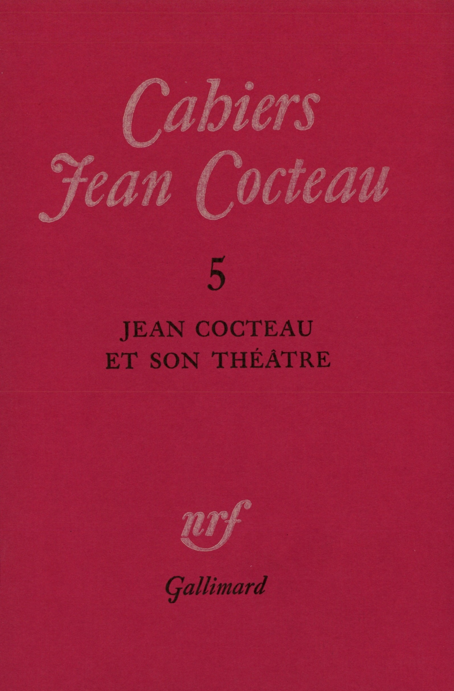 Jean Cocteau et son théâtre