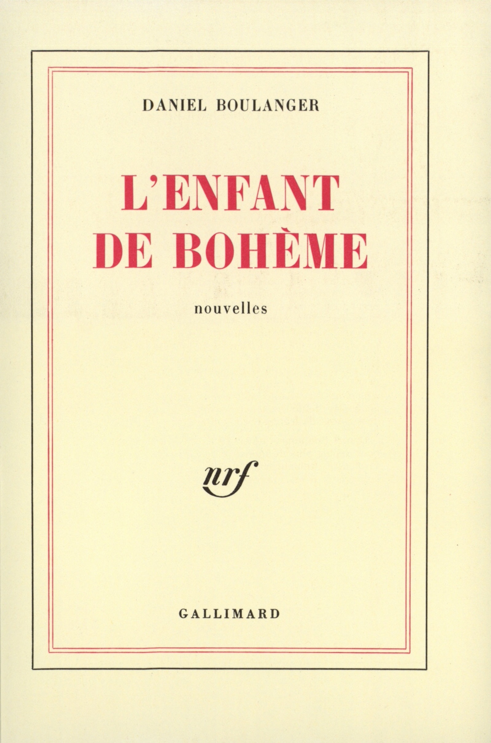 L'Enfant de bohème