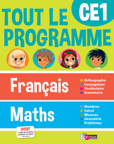 Tout le programme Français Maths CE1