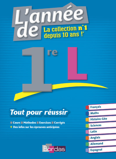 L'Année de 1re L Tout pour réussir