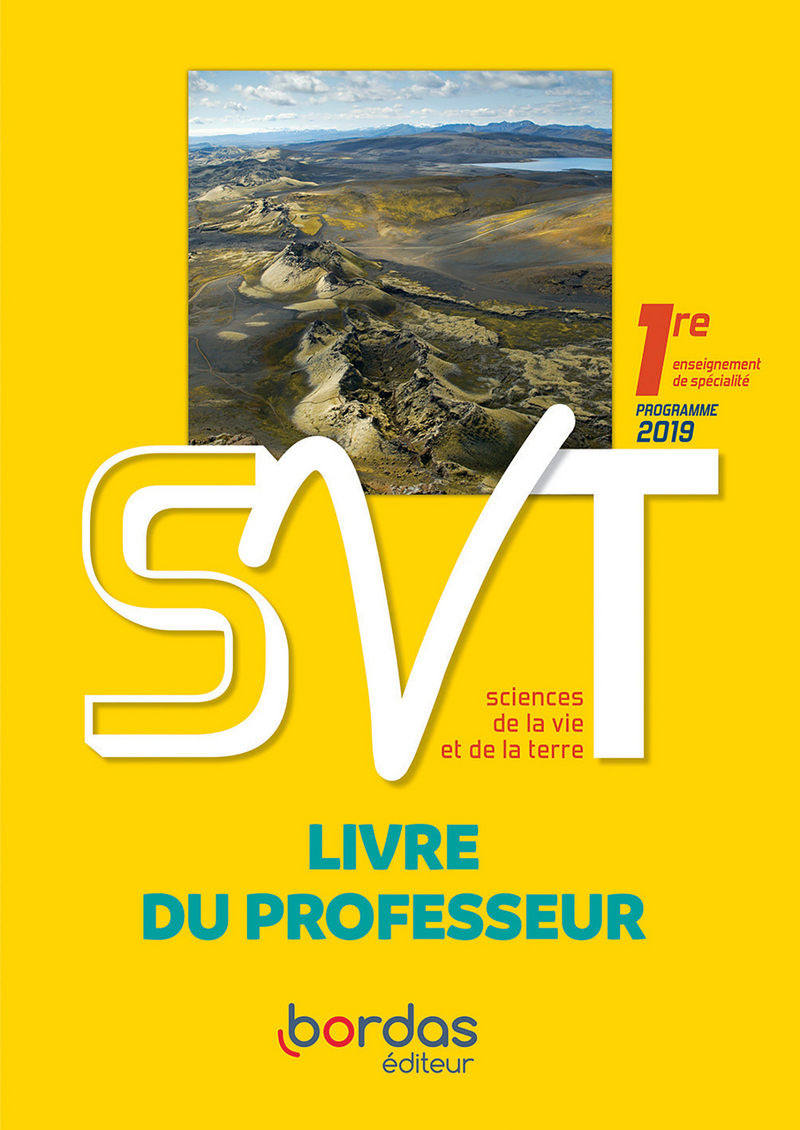 SVT Baude Jusserand 1re 2019 - Livre du professeur