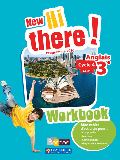 New Hi there ! Anglais 3e 2017 Workbook élève