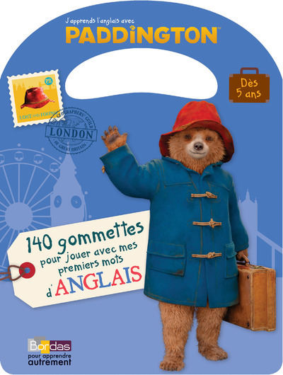 Paddington - 140 Gommettes pour jouer avec mes premiers mots d'anglais