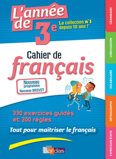 L'Année de 3e Cahier de français