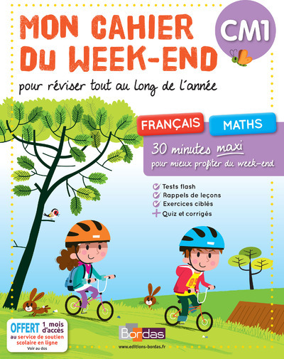 Mon cahier du week-end CM1