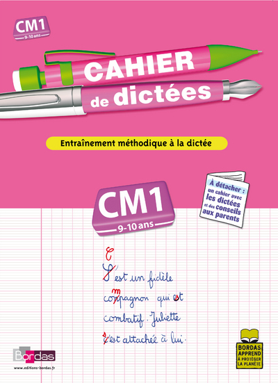 CAHIER DE DICTEES CM1