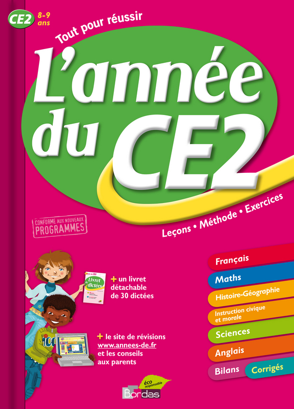 L'ANNEE DU CE2 - TOUT POUR REUSSIR