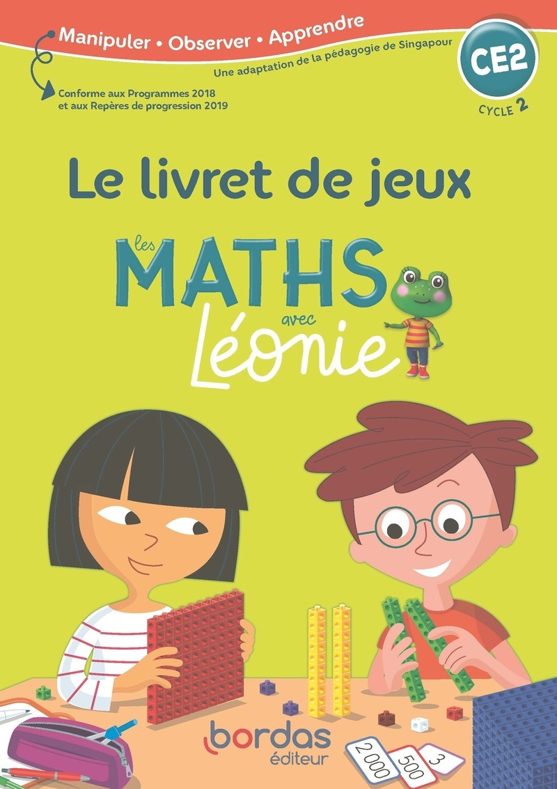 Les Maths avec Léonie CE2 2020 Livret de jeux