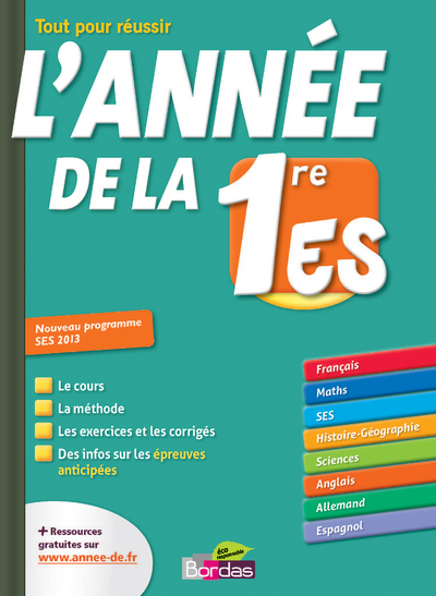 L'ANNEE DE LA 1ERE ES