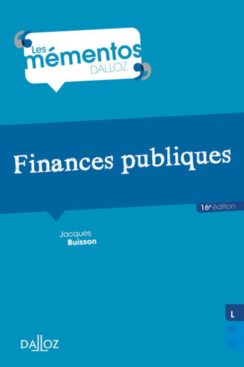 Finances publiques 16ed