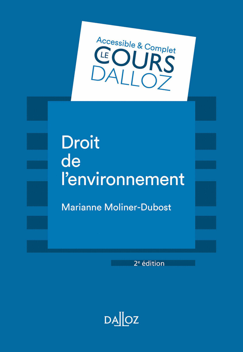 Droit de l'environnement 2ed