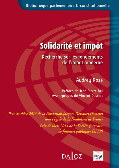 Solidarité et impôt - Recherche sur les fondements de l'impôt moderne