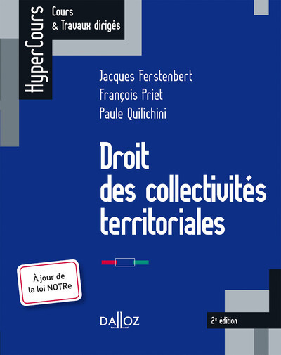 Droit des collectivités territoriales. 2e éd.