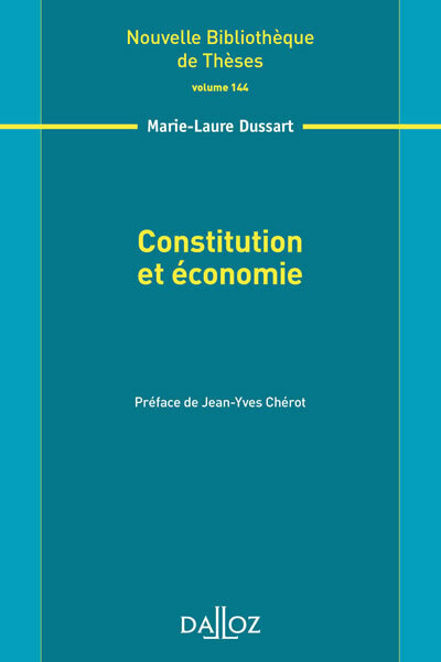 Constitution et économie - Volume 144