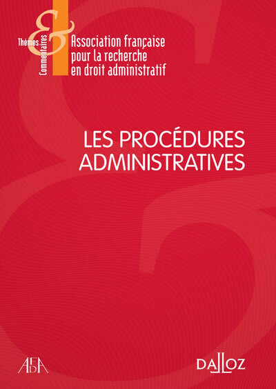 Les procédures administratives