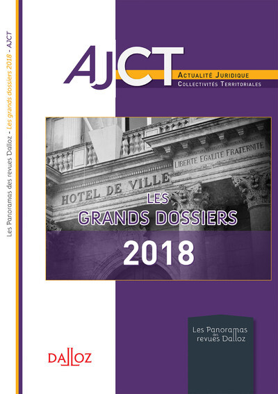 AJCT - Les grands dossiers 2018