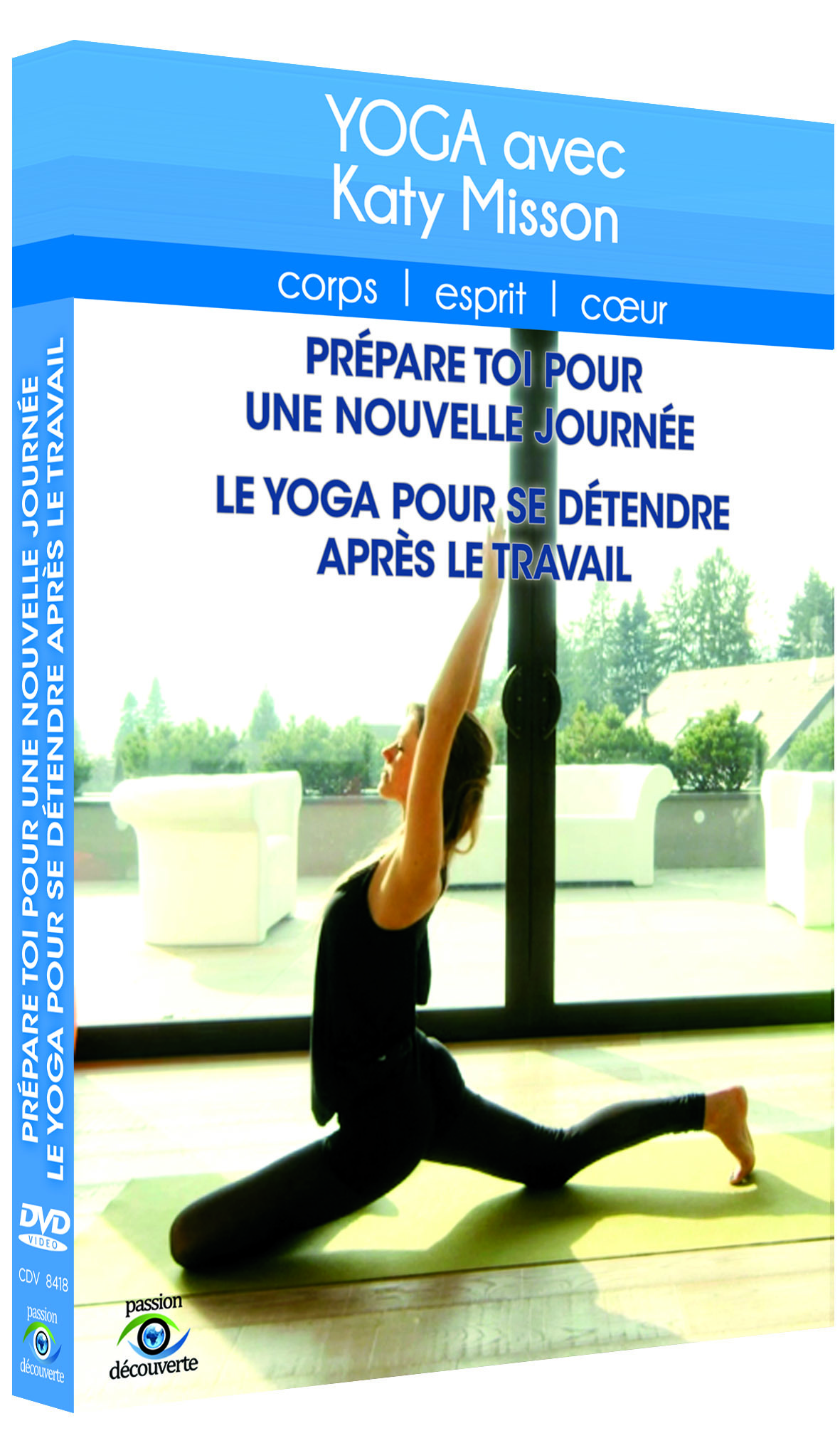 YOGA AVEC KATY MISSON - SE DETENDRE APRES LE TRAVAIL + PREPARE TOI POUR UNE NOUVELLE JOURNEE