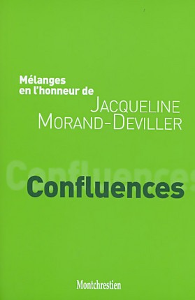 mélanges en l'honneur de jacqueline morand-deviller : confluences