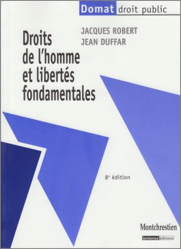 droits de l'homme et libertés fondamentales - 8ème édition