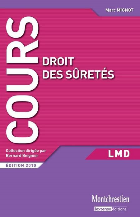DROIT DES SÛRETÉS