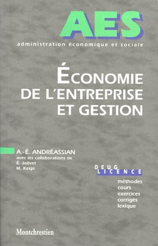 economie de l'entreprise et gestion