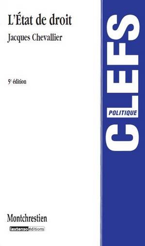 l'état de droit - 5ème édition