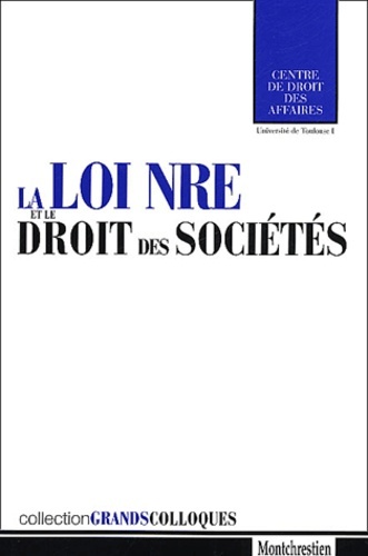 la loi nre et le droit des sociétés