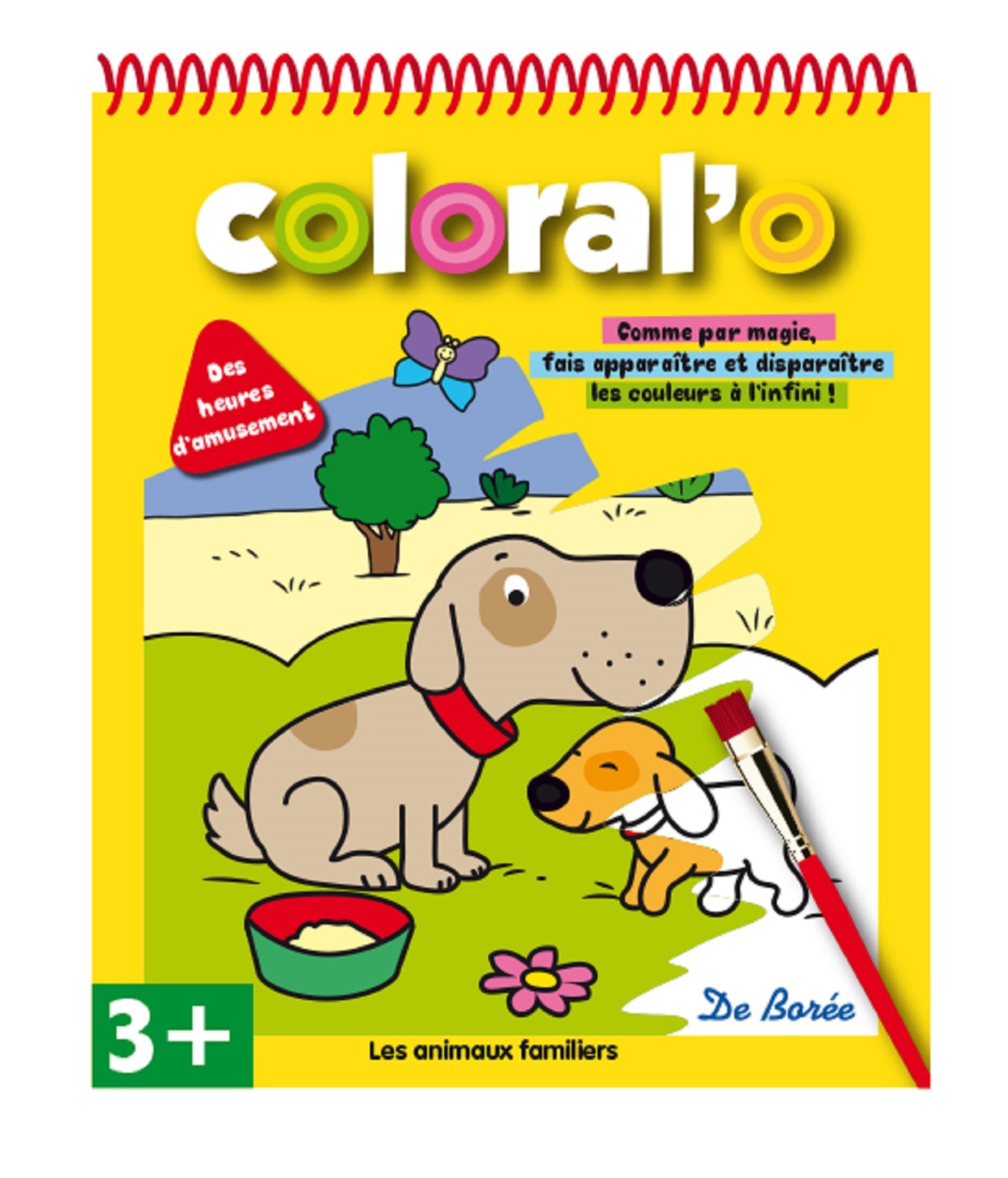 ANIMAUX FAMILIERS PINCEAUX MAGIQUES