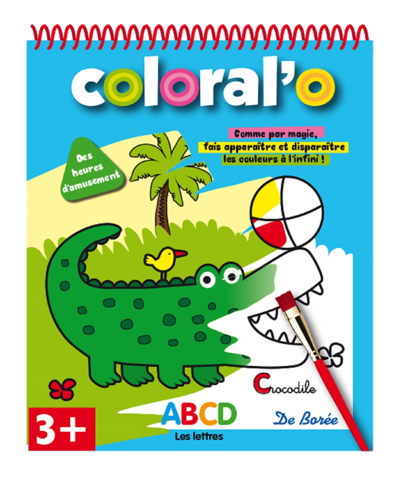 A-B-C-D LES LETTRES PINCEAUX MAGIQUES