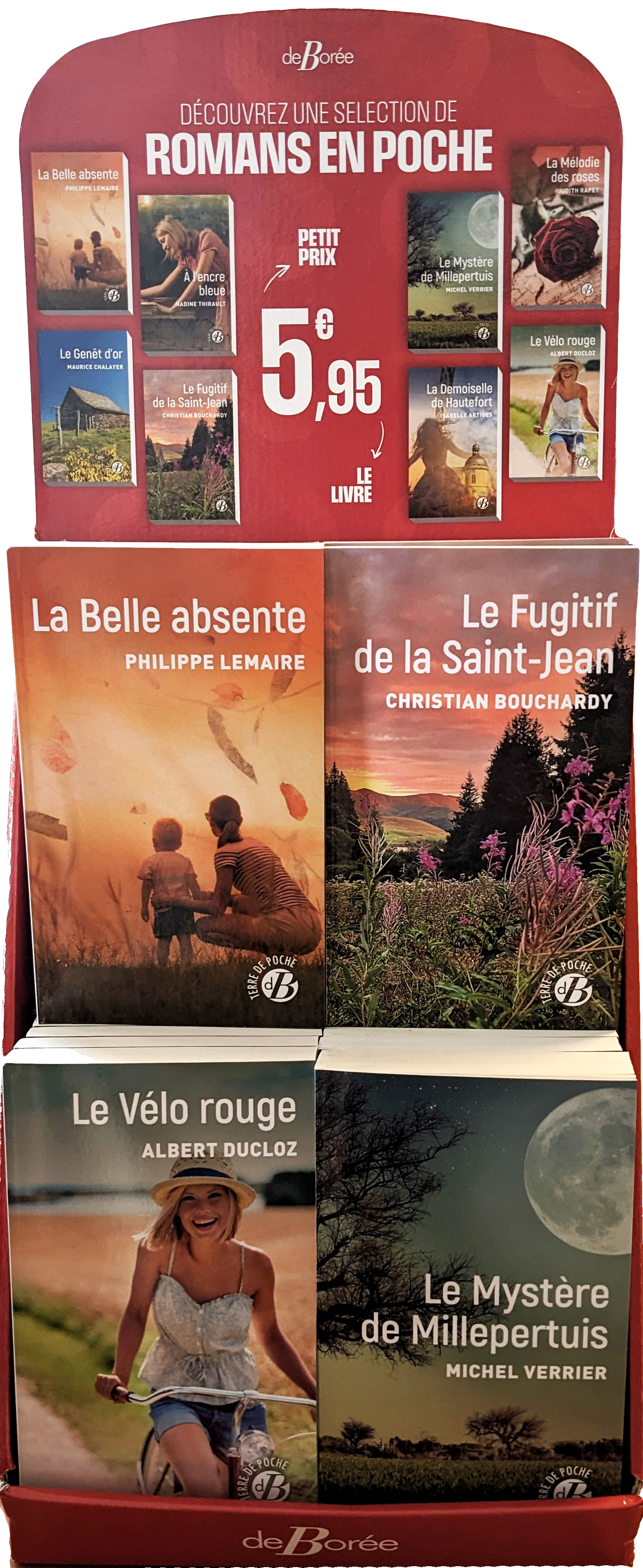 Présentoir terre de poche  petits prix 16 v - 01/2026