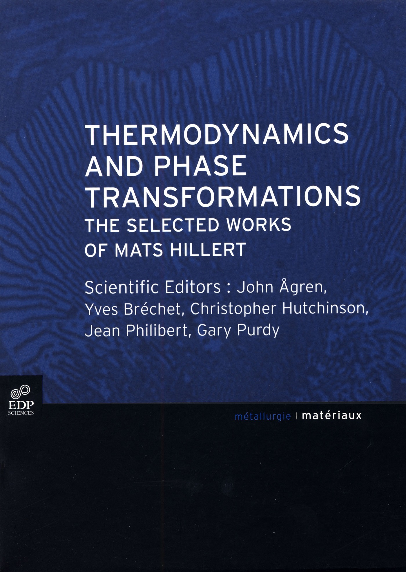 Thermodynamics and Phase Transformations