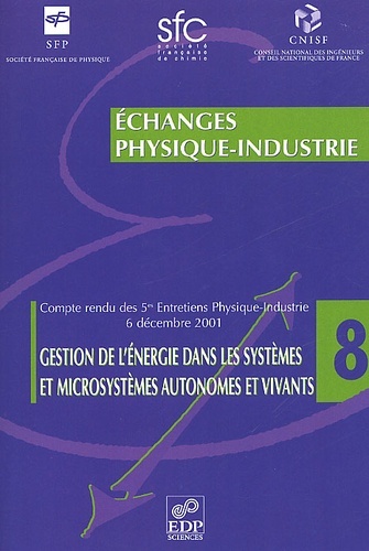 GESTION DE L'ENERGIE DANS LES SYSTEMES ET MICROSYSTEMES...