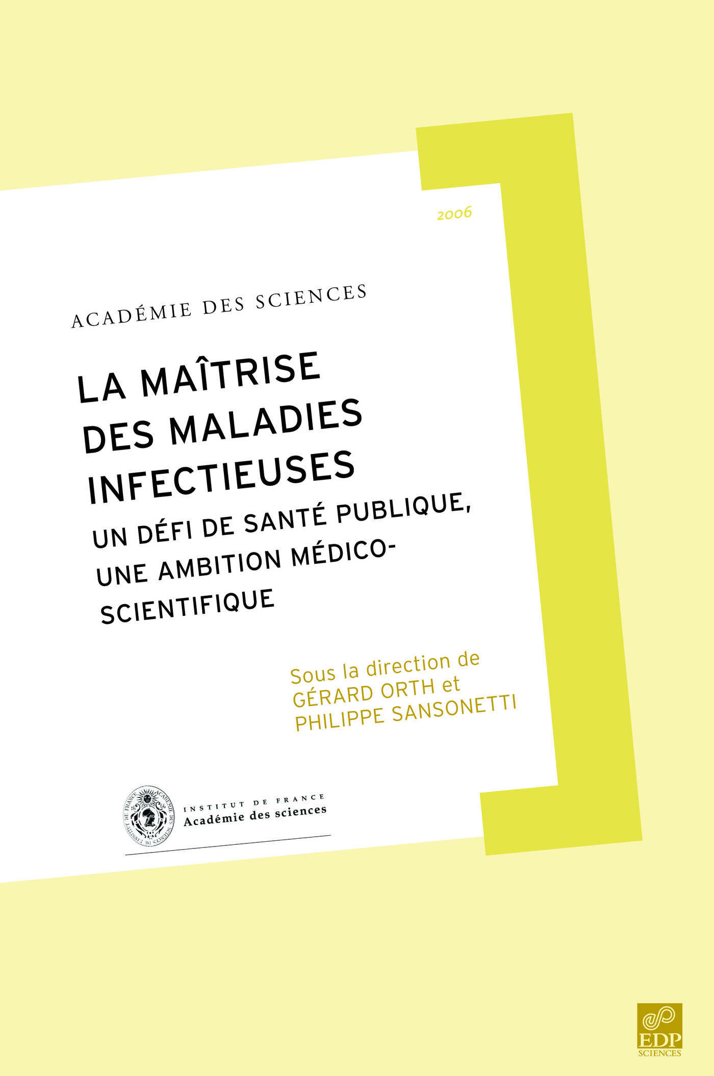 MAITRISE DES MALADIES INFECTIEUSES