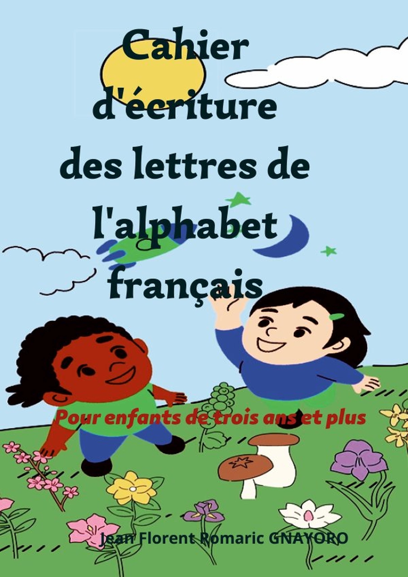 Cahier d'écriture des lettres de l'alphabet français