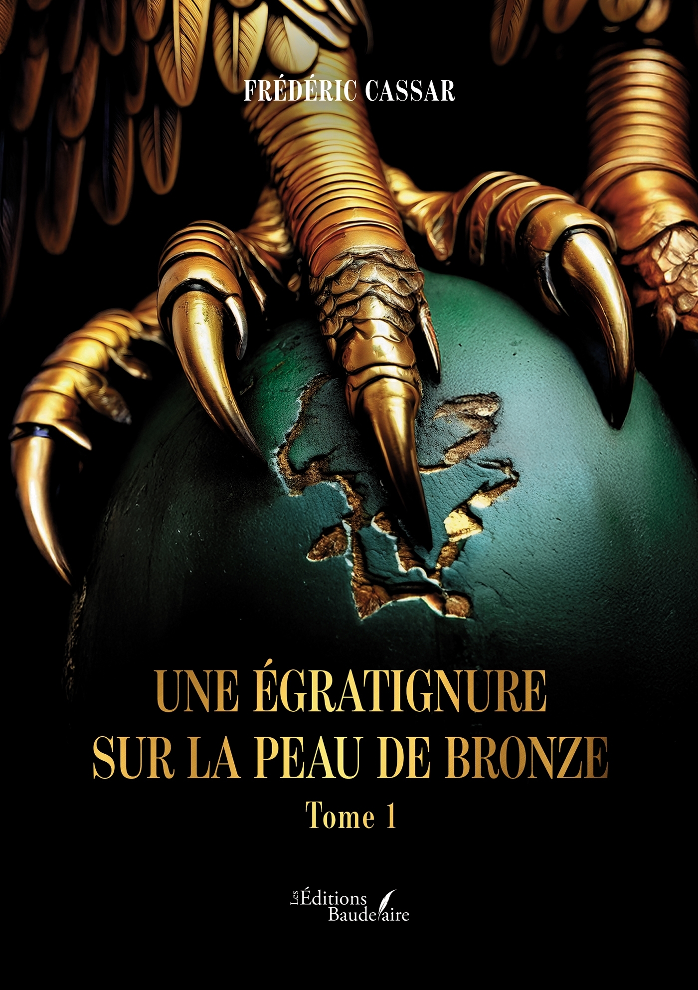 Une égratignure sur la peau de bronze