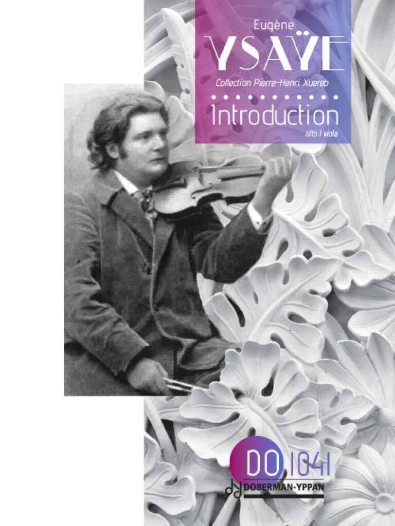 EUGENE YSAYE : INTRODUCTION - ALTO