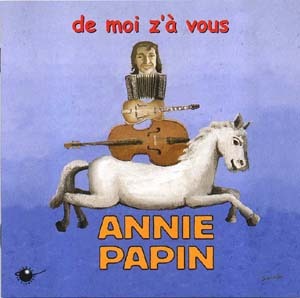 DE MOI Z A VOUS CD AUDIO PAR ANNIE PAPIN