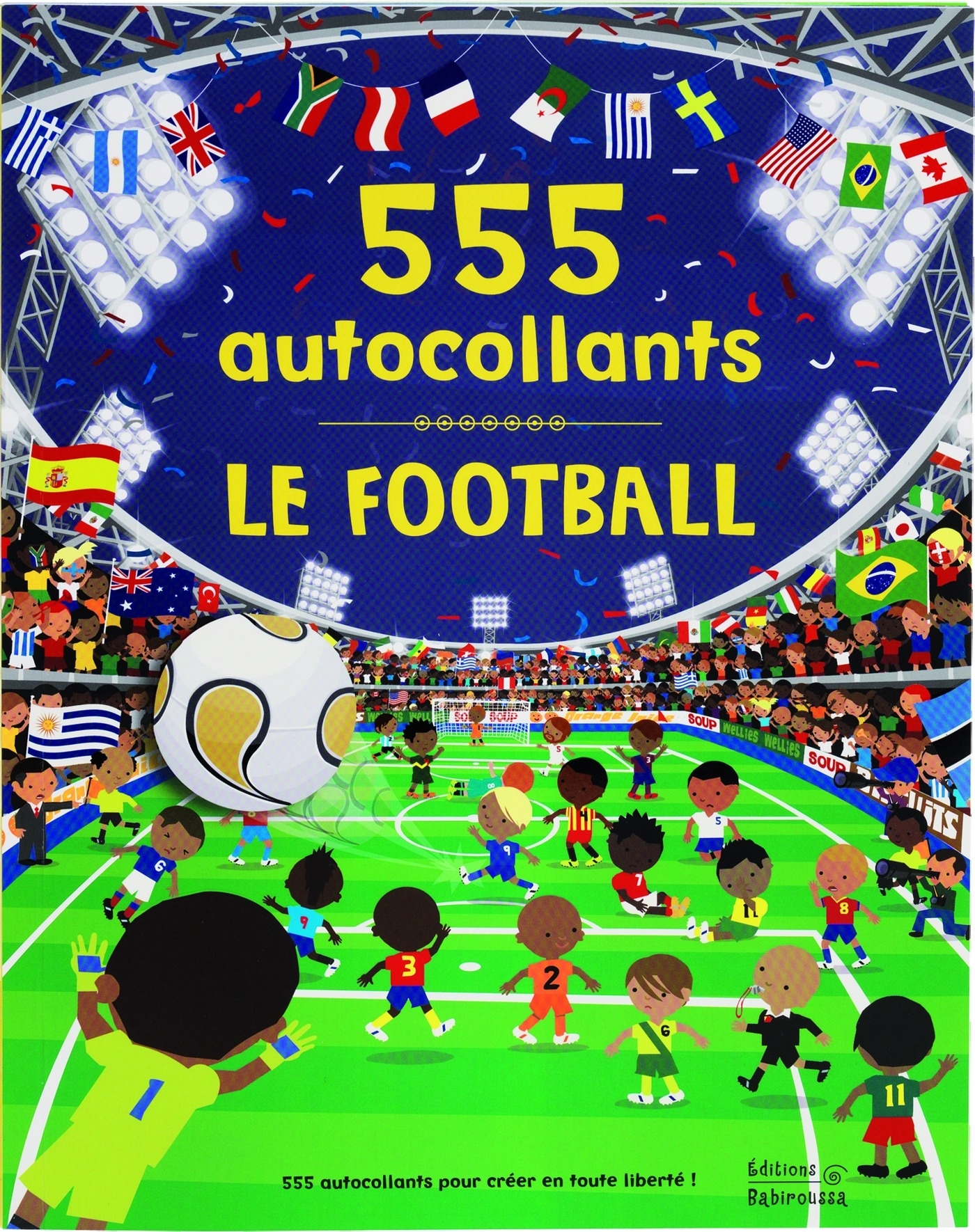 Le Football - 555 Autocollants
