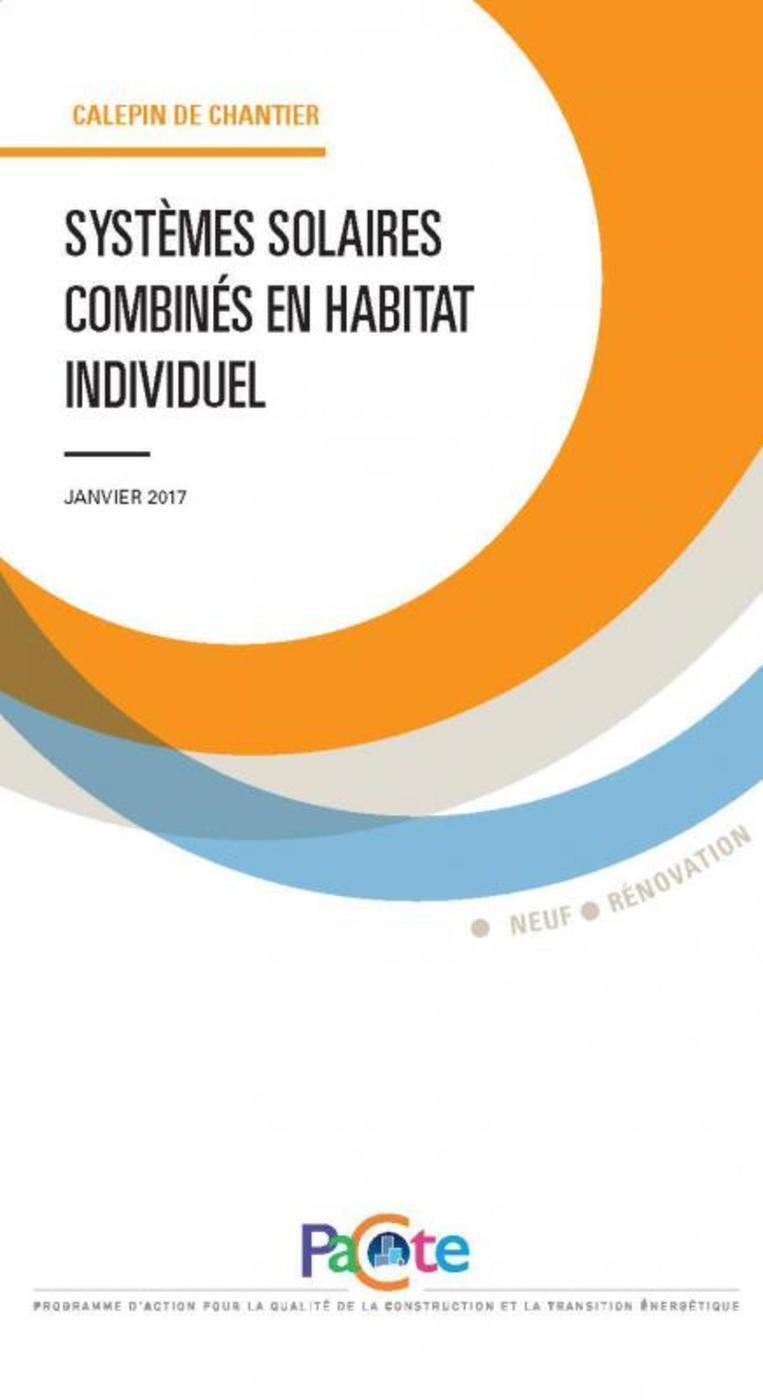 Systèmes solaires combinés en habitat individuel